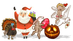 Christmas and Easter Christmas and Easter